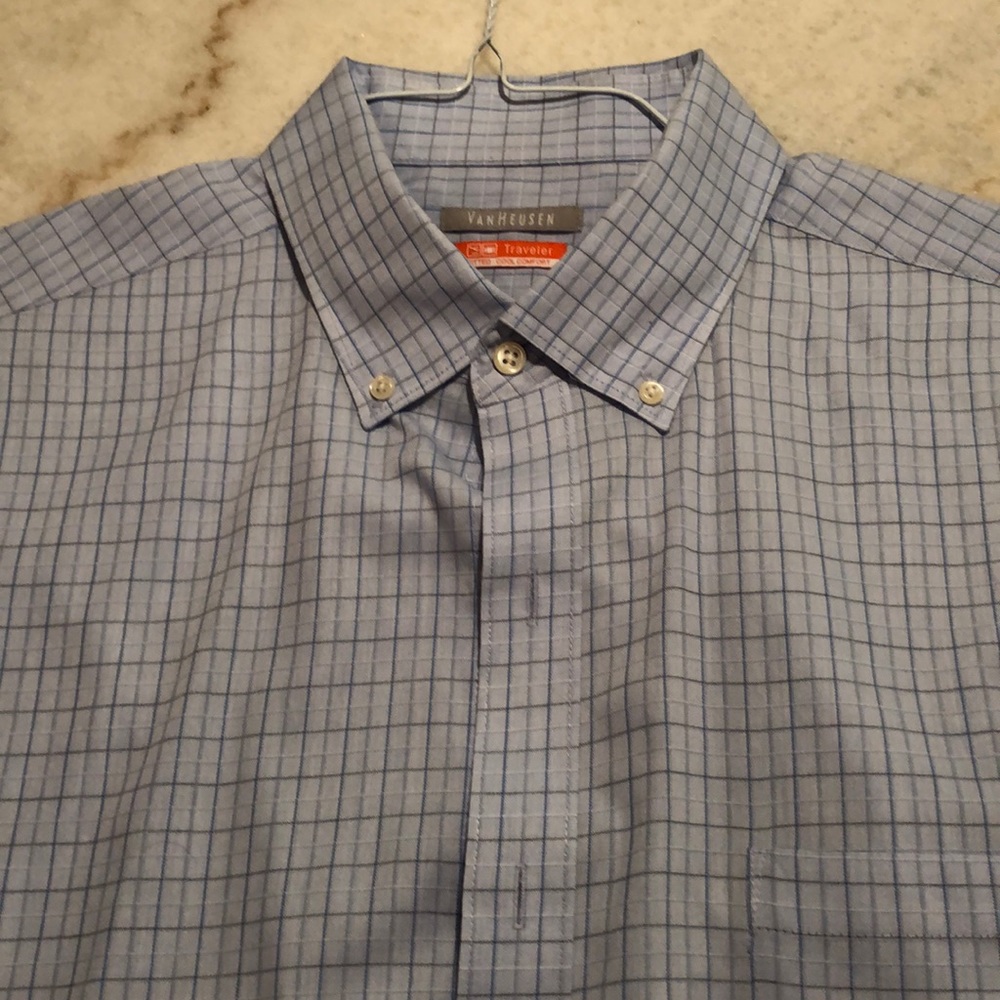 Blue shirt long sleeves XL